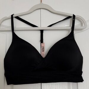 Victoria’s Secret Black Wireless T-Back Bralette
